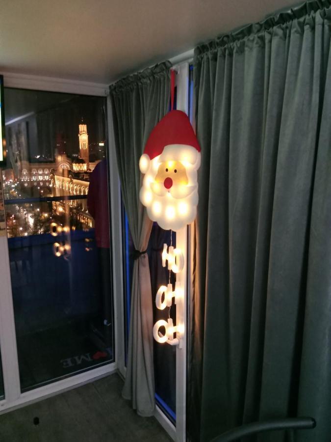 Apartman Pozoriste Penthaus バニャ・ルカ エクステリア 写真