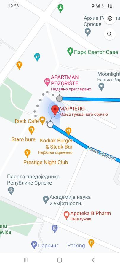 Apartman Pozoriste Penthaus バニャ・ルカ エクステリア 写真